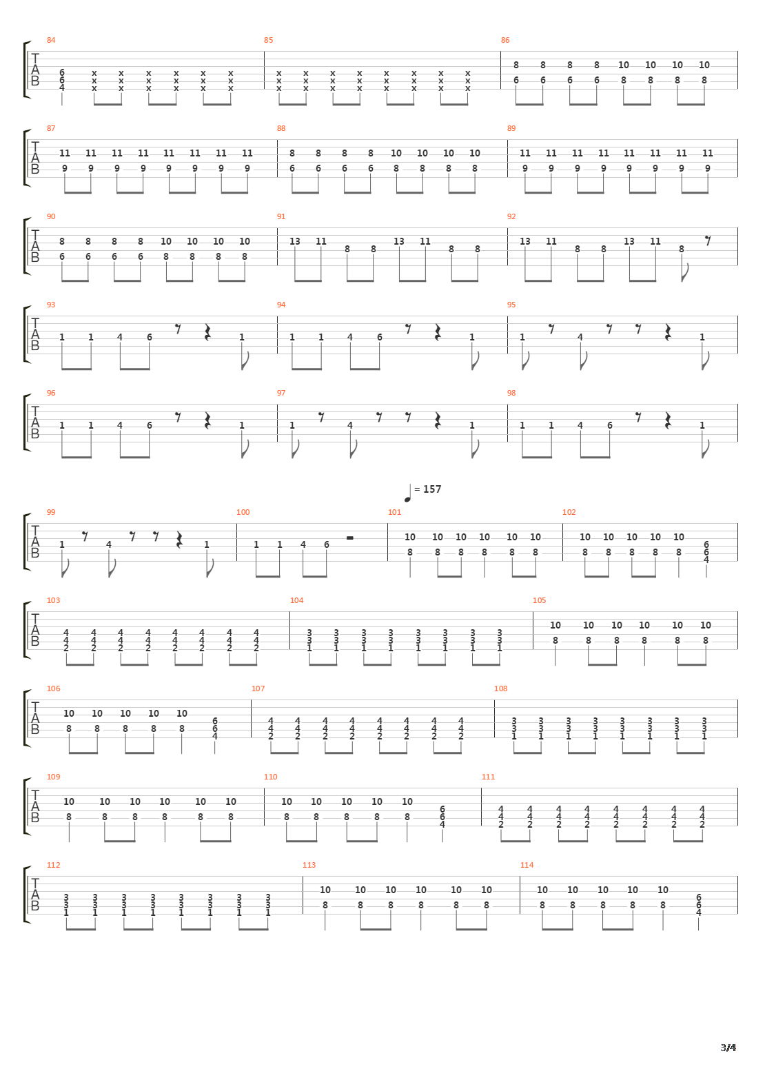 The Vacuum吉他谱