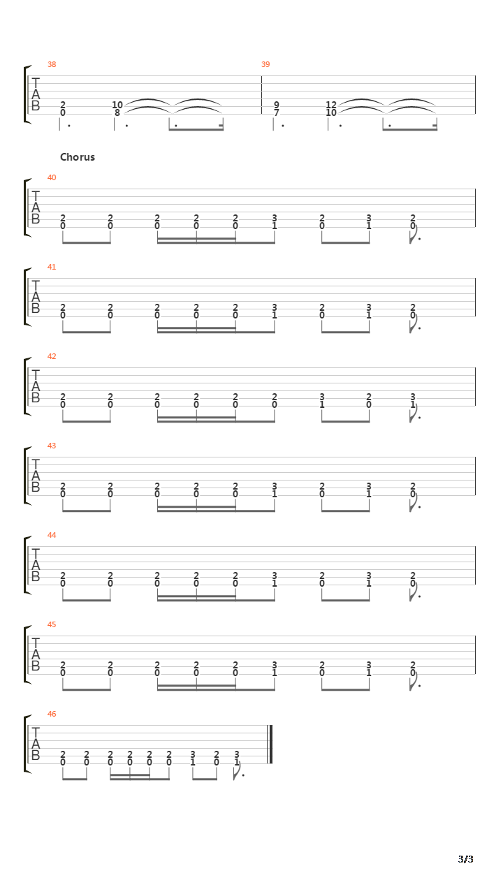 Take It Back吉他谱