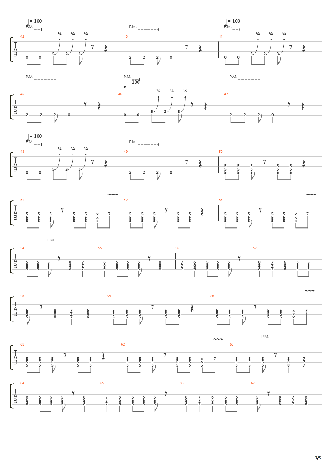 Wide Open吉他谱