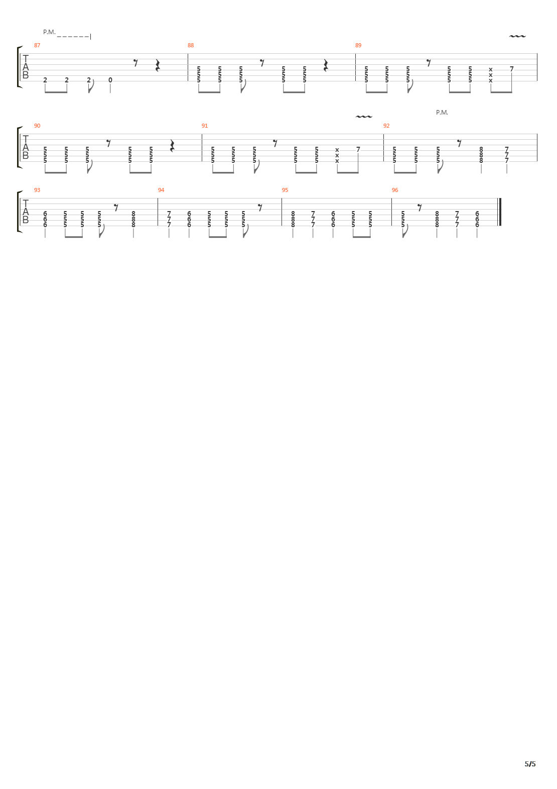 Wide Open吉他谱