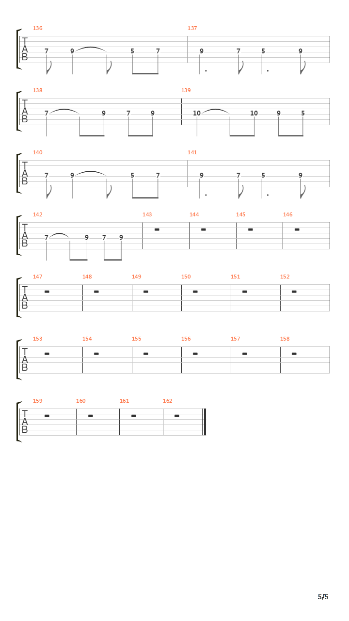 Fjara吉他谱