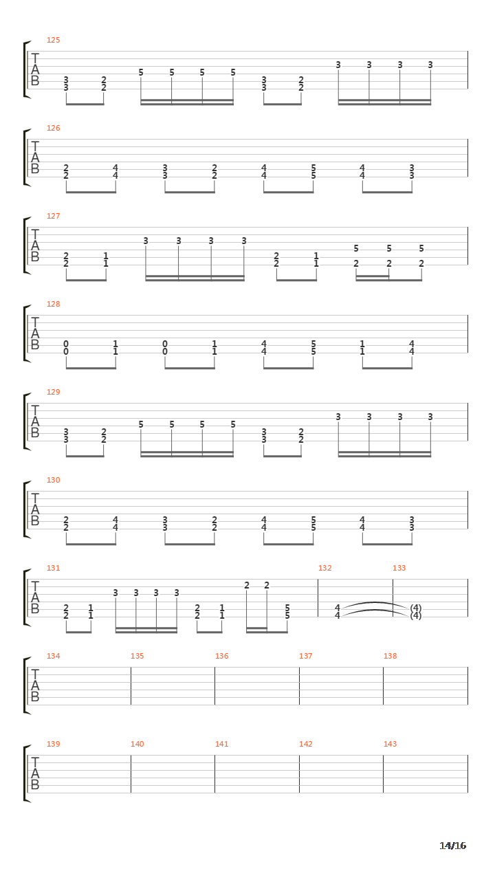 Engineering The Void吉他谱