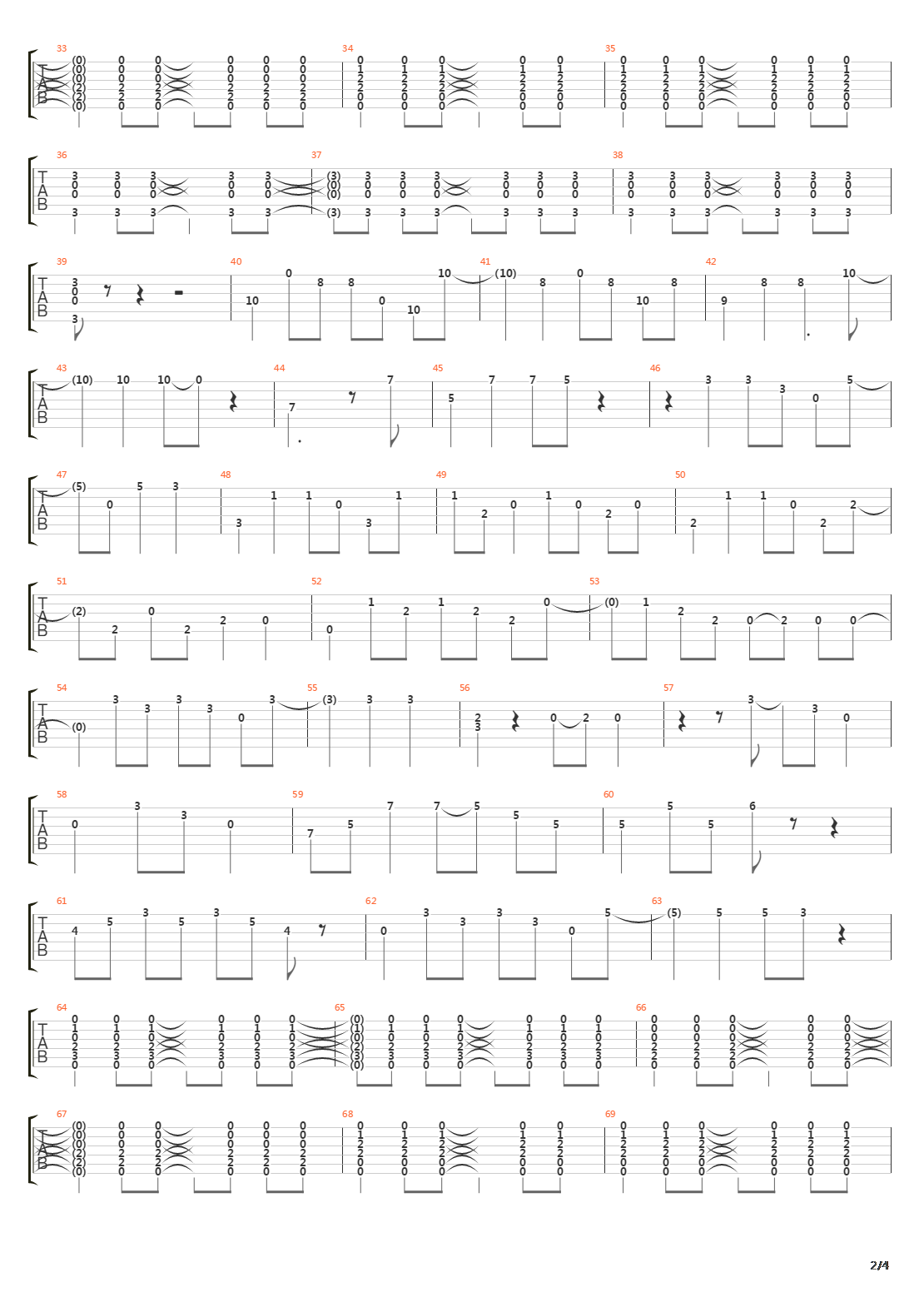 Runaway Train吉他谱