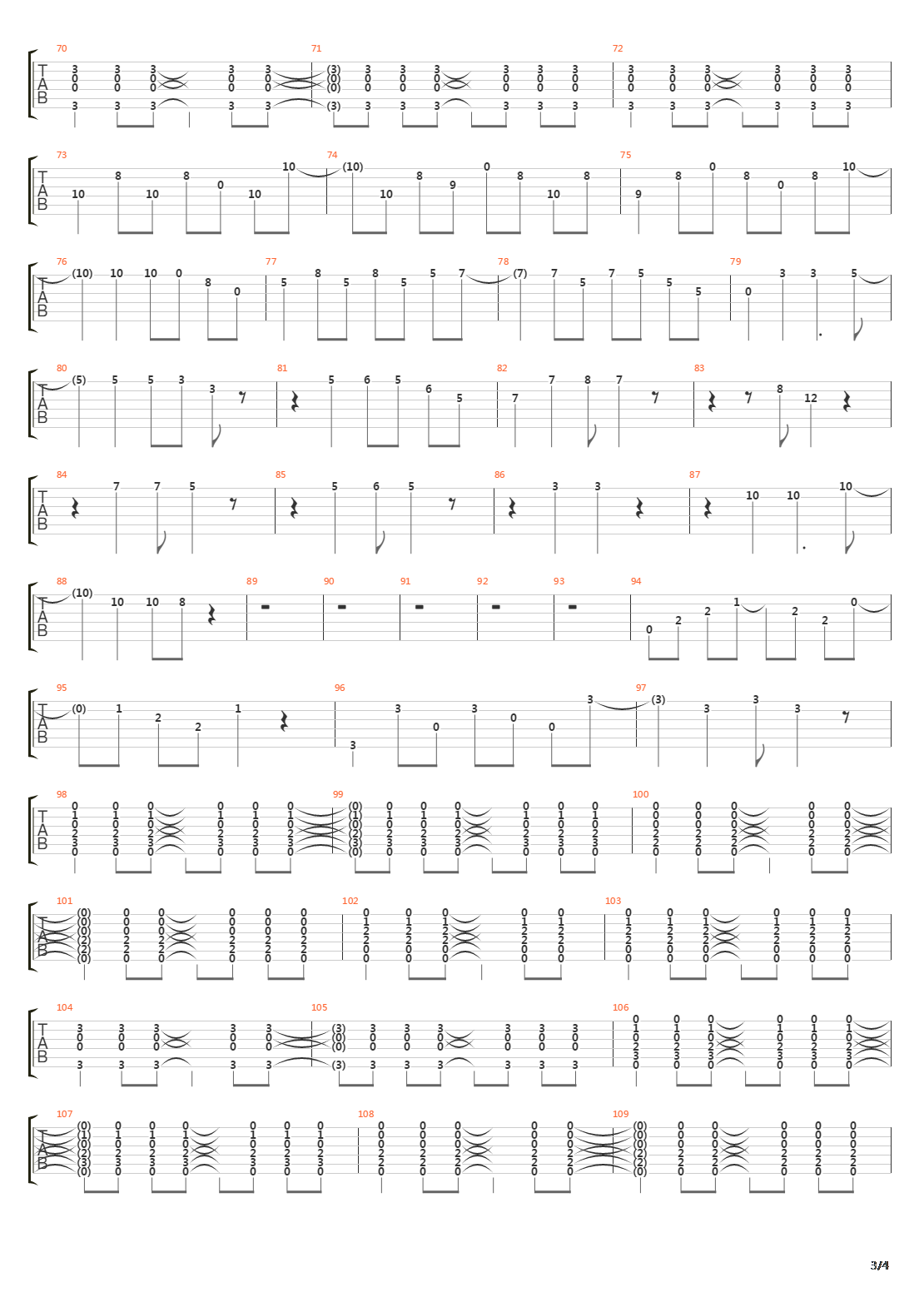 Runaway Train吉他谱