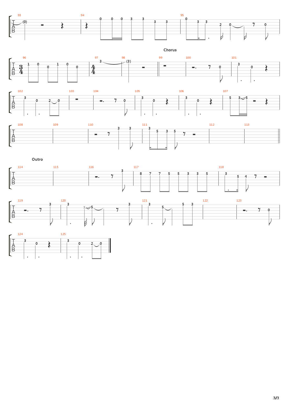 True吉他谱