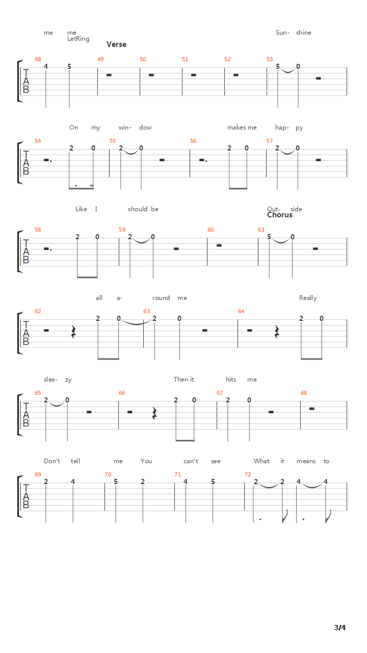 Calypso吉他谱