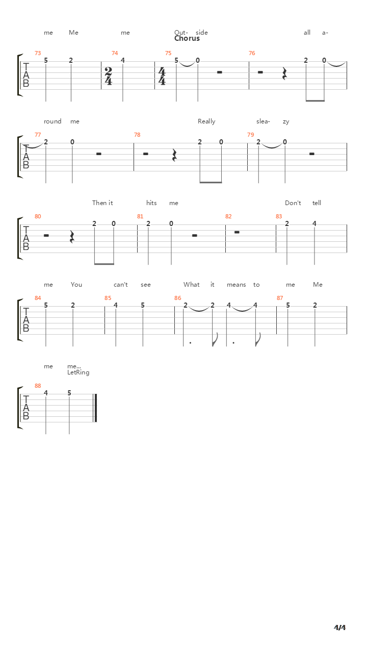 Calypso吉他谱