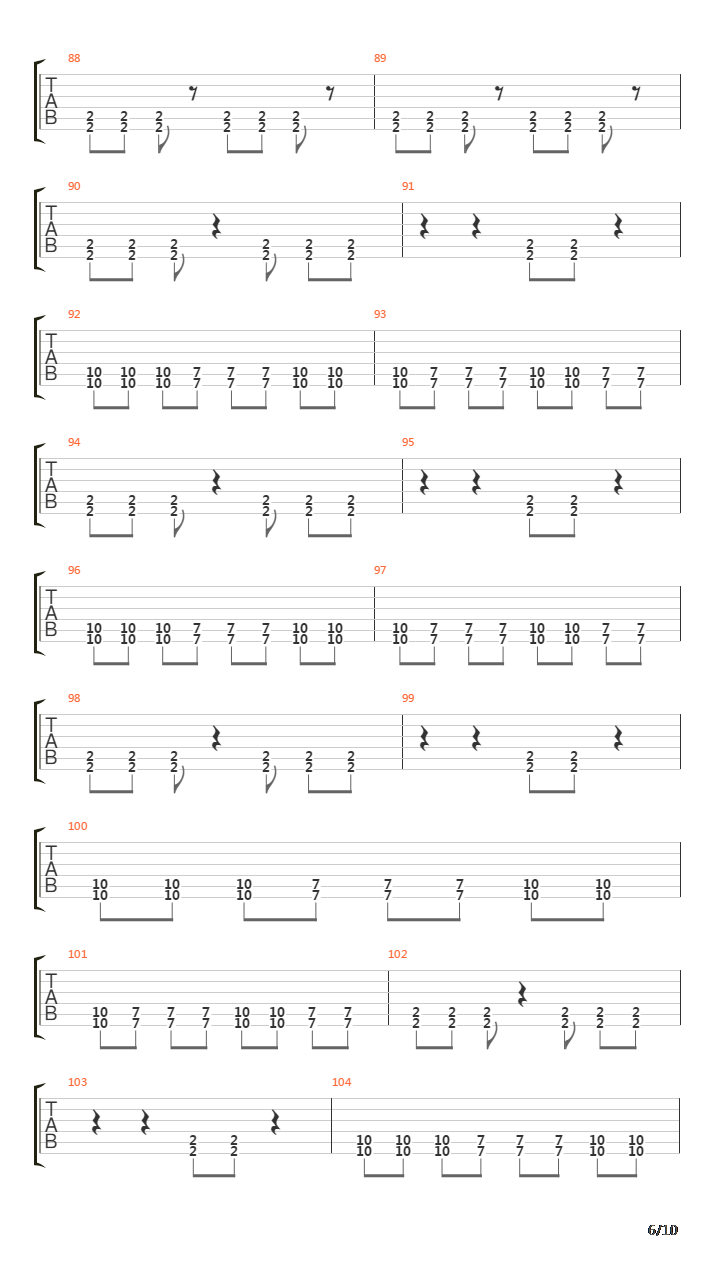Fallback吉他谱