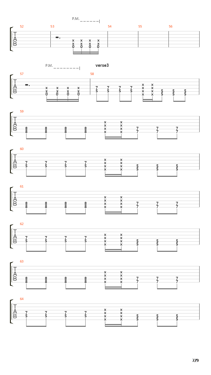 Forgotten吉他谱