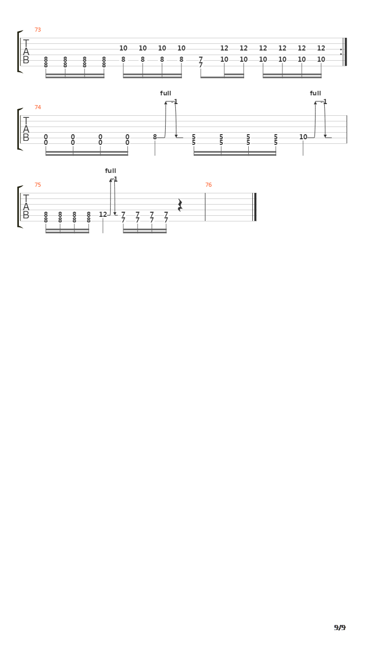 Forgotten吉他谱
