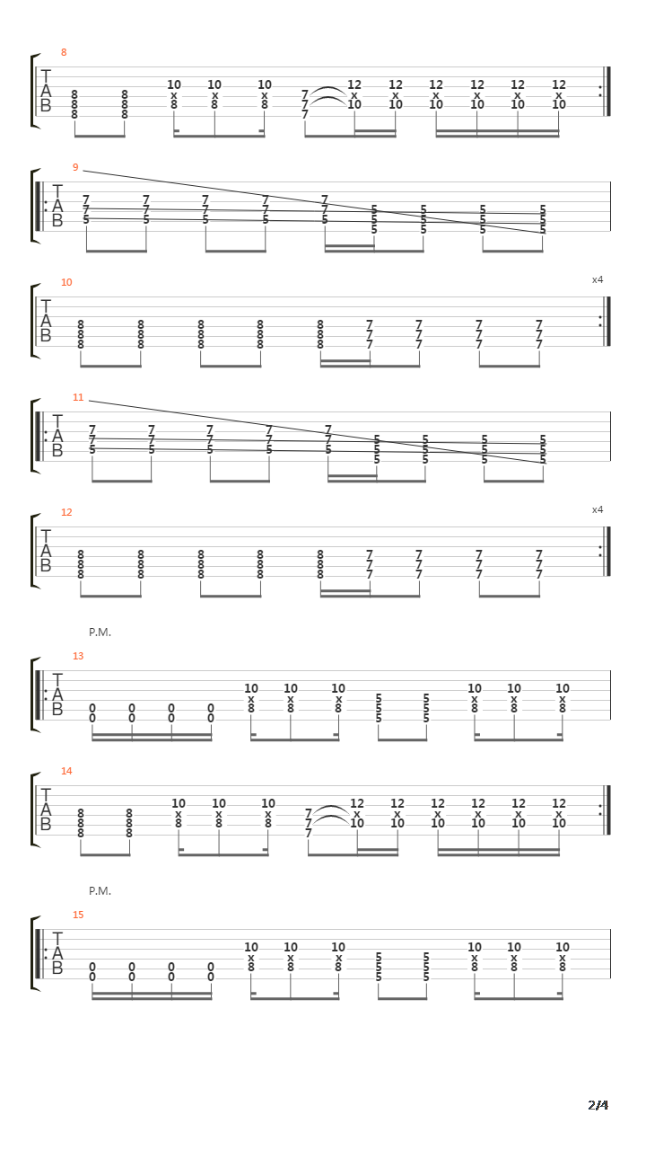 Forgotten吉他谱