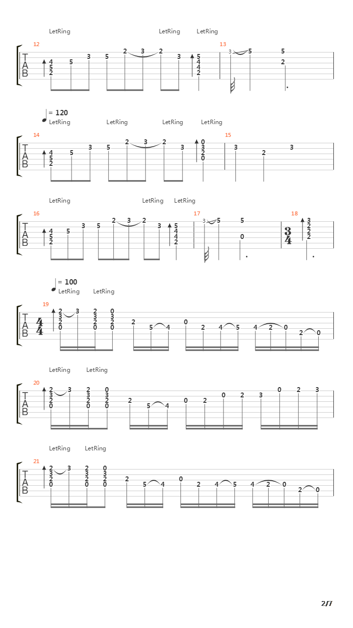 Chatauqua吉他谱