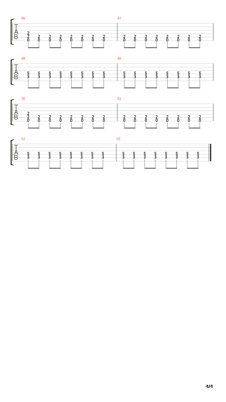 Plowed吉他谱