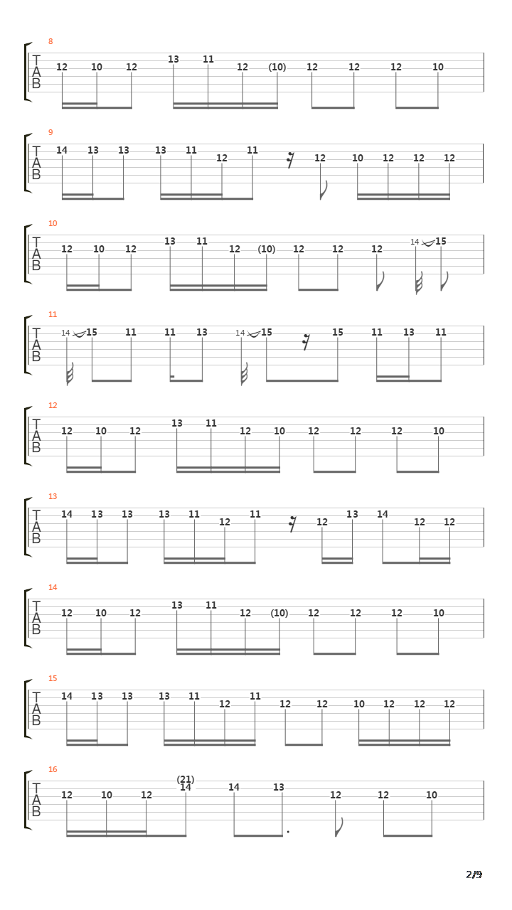 So Flute吉他谱