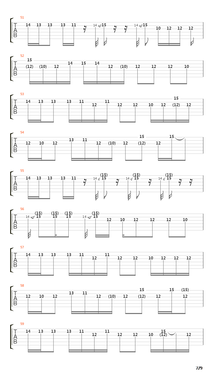 So Flute吉他谱