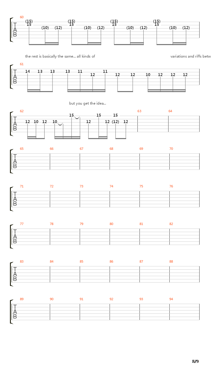 So Flute吉他谱