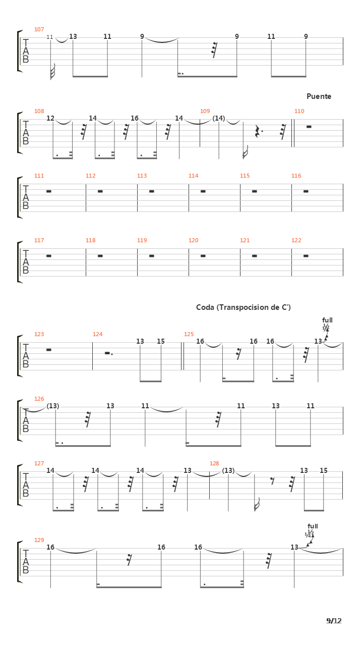 Campo Americano吉他谱