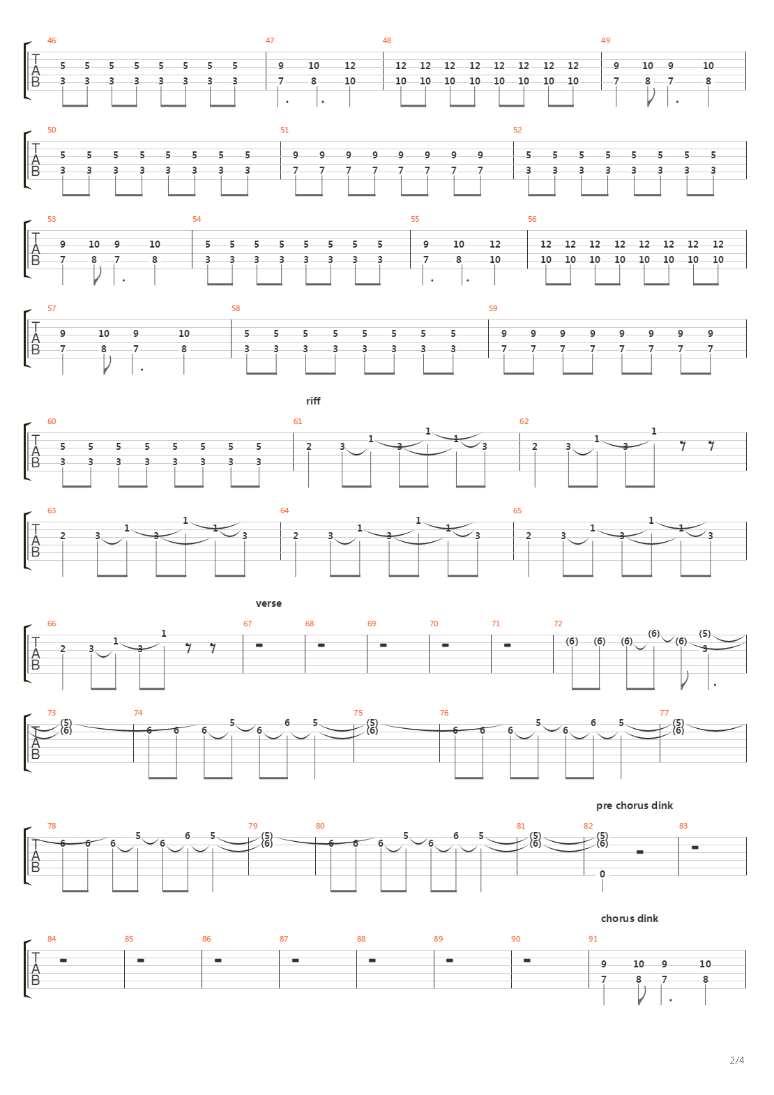 Elevated吉他谱