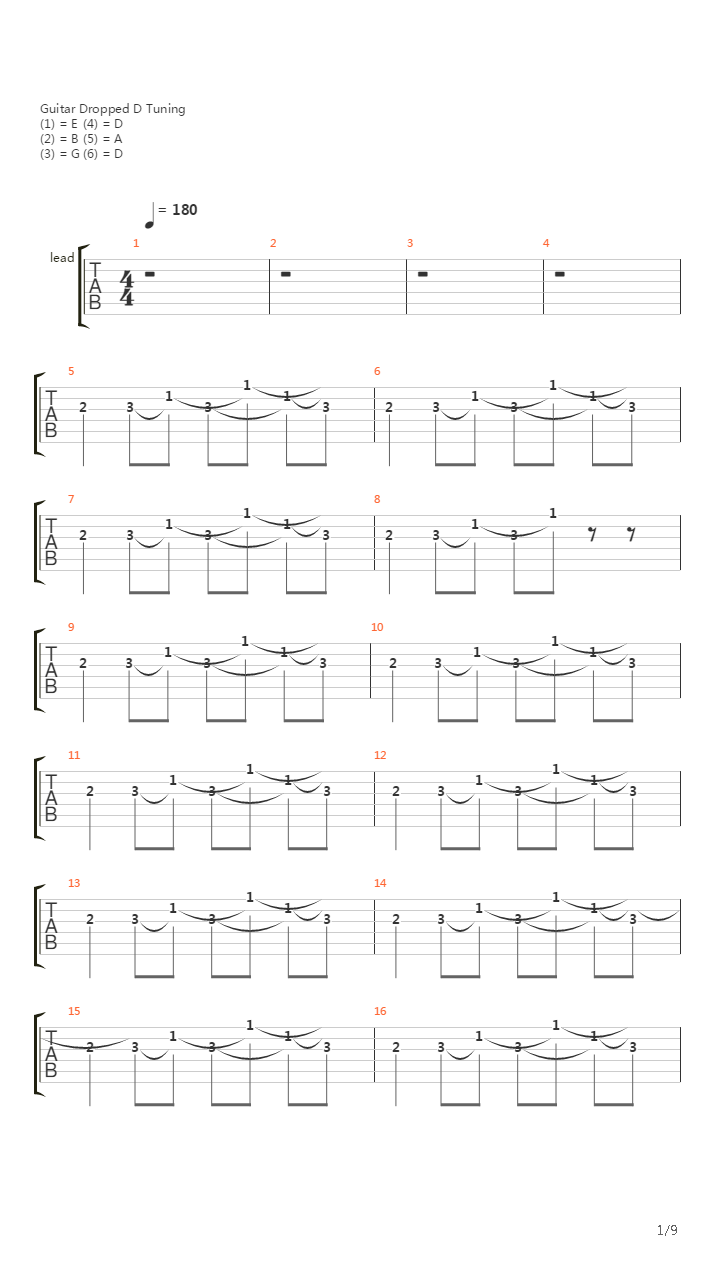 Elevated吉他谱