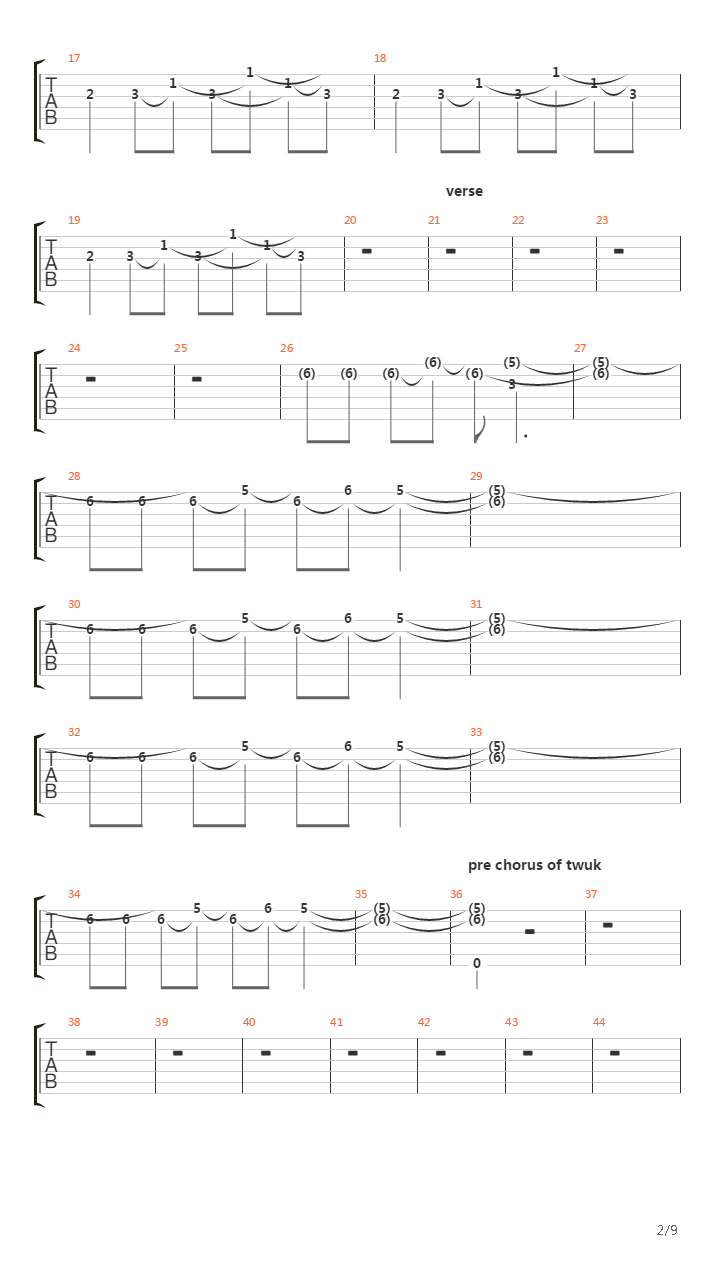 Elevated吉他谱