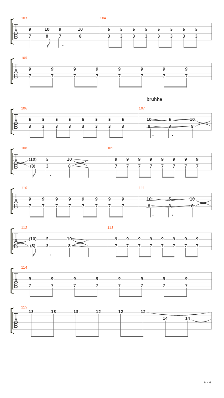 Elevated吉他谱