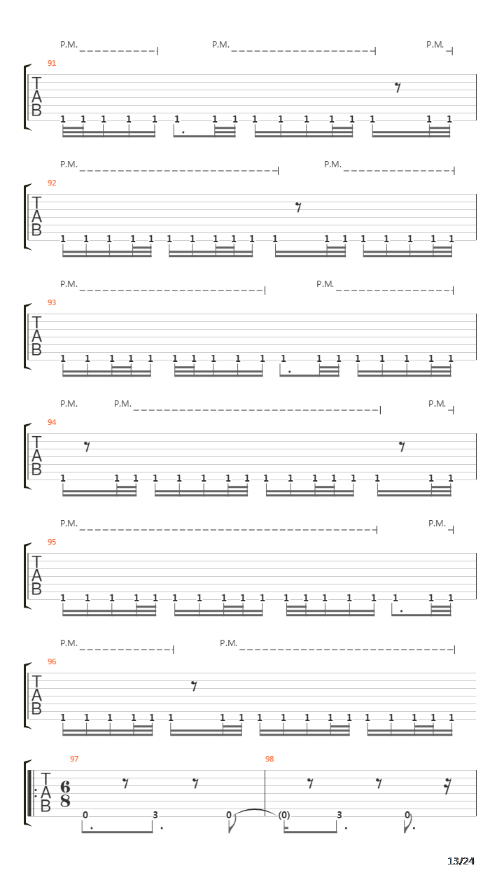 Collapse吉他谱