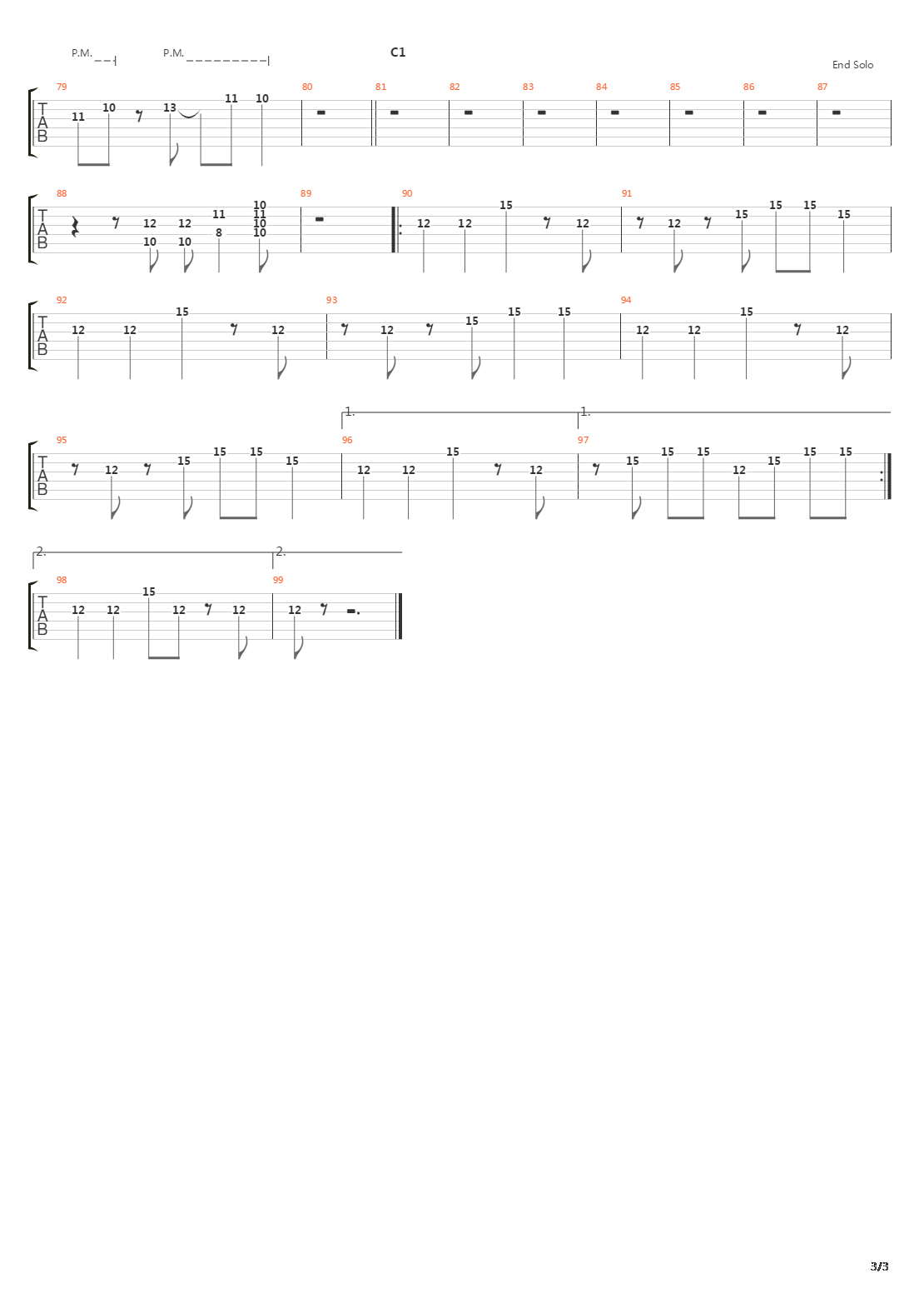 El Nino吉他谱