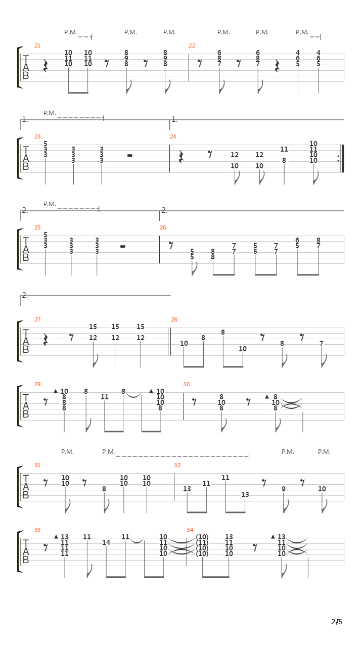El Nino吉他谱
