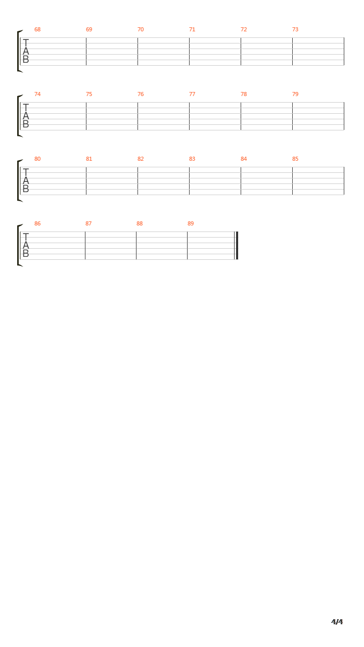 The Hermit吉他谱