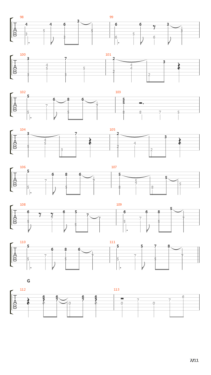 In The Course Of The Day吉他谱