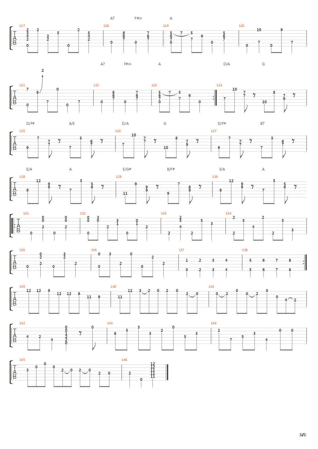 The Clap吉他谱