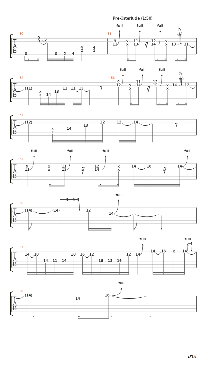 Mechanical Frenzy吉他谱