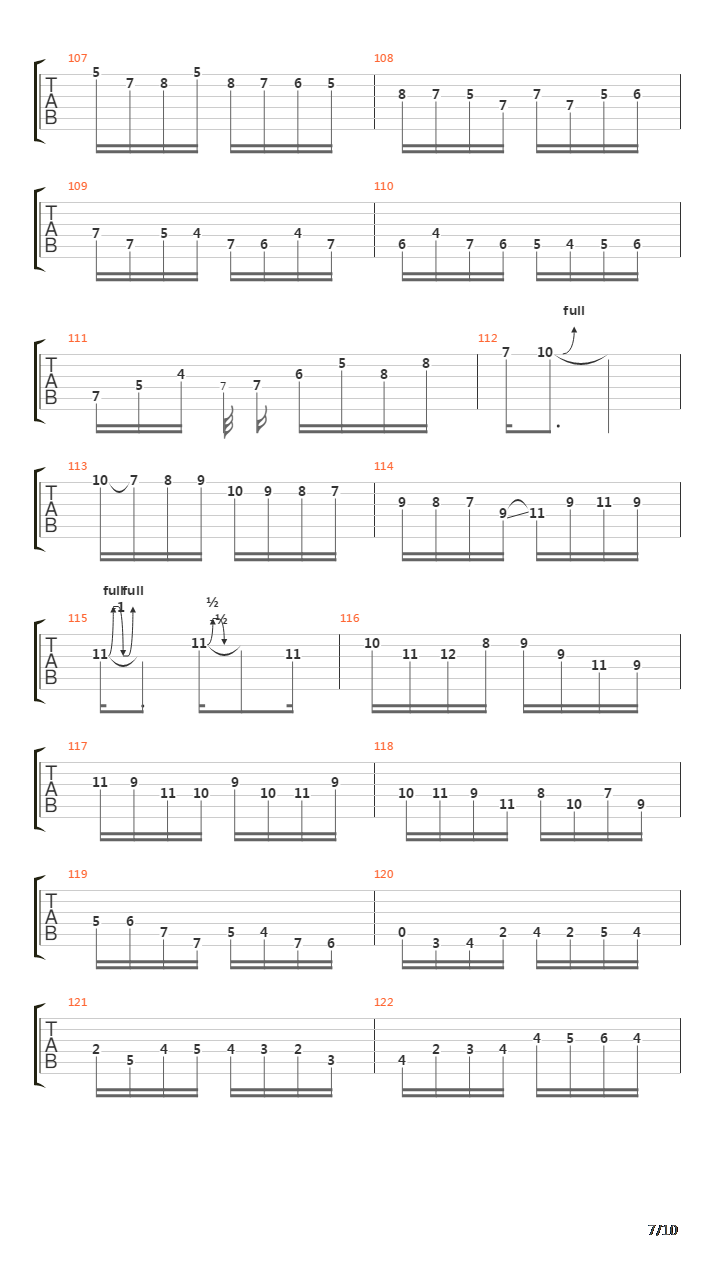 Runaway Train吉他谱