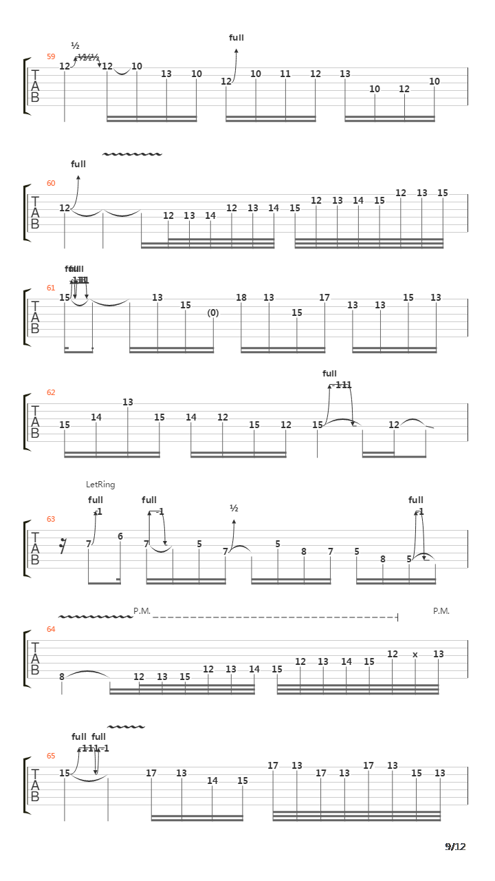 Battle Lines吉他谱