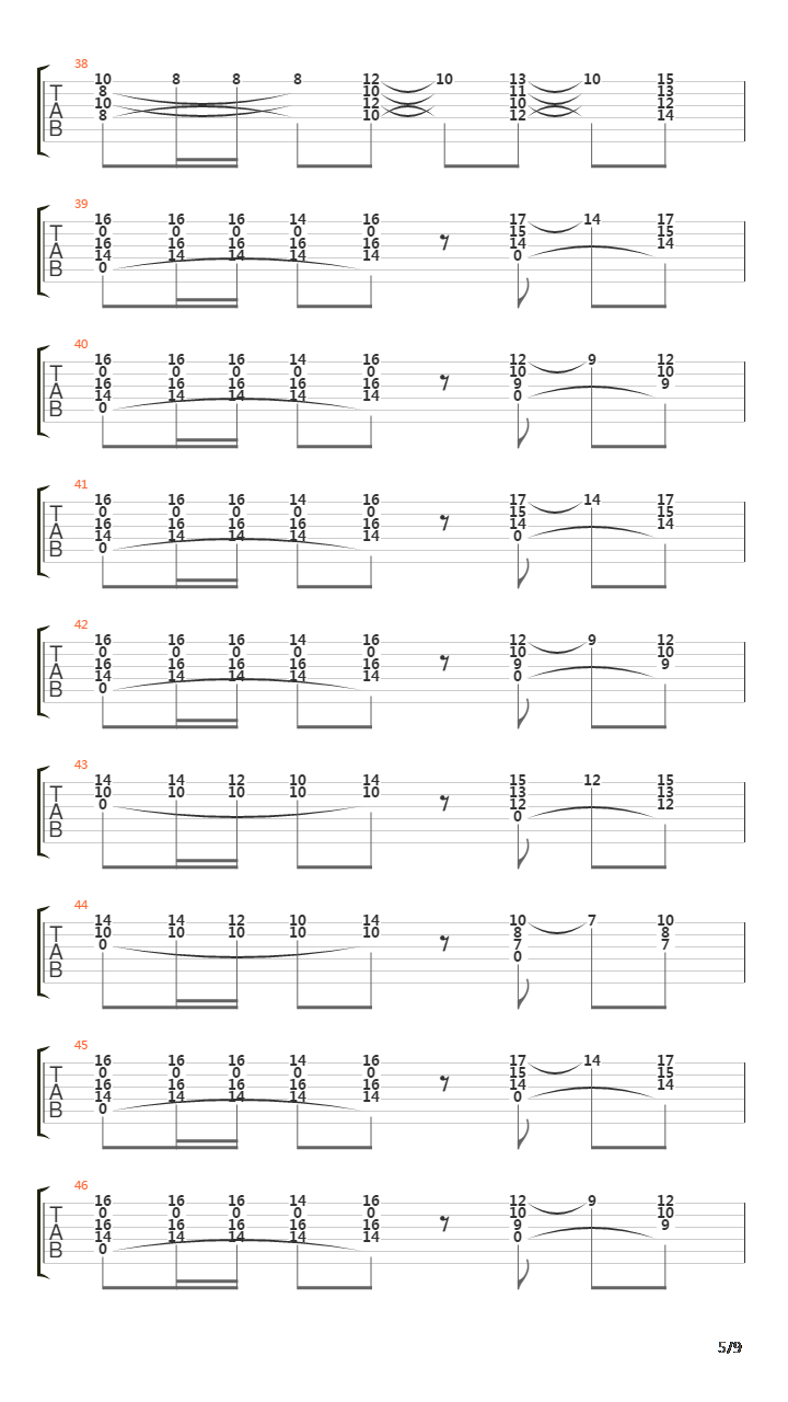 Flat Baroque吉他谱