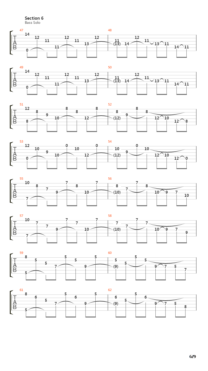 Flat Baroque吉他谱