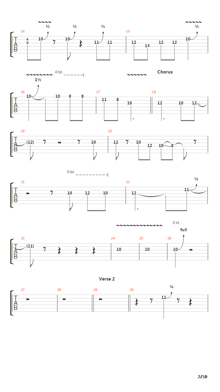 Instrumental Speed King吉他谱