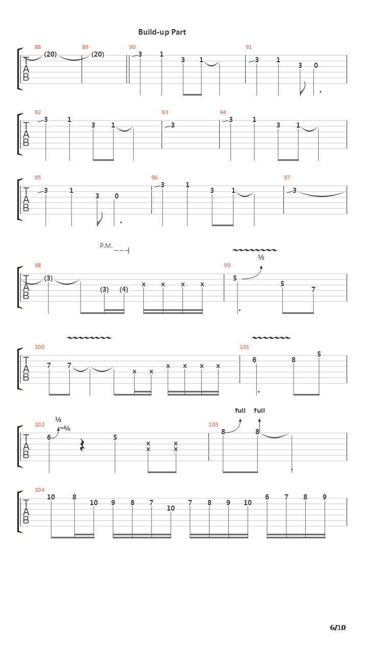 Instrumental Speed King吉他谱