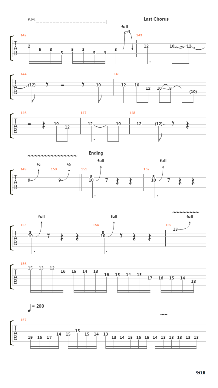 Instrumental Speed King吉他谱