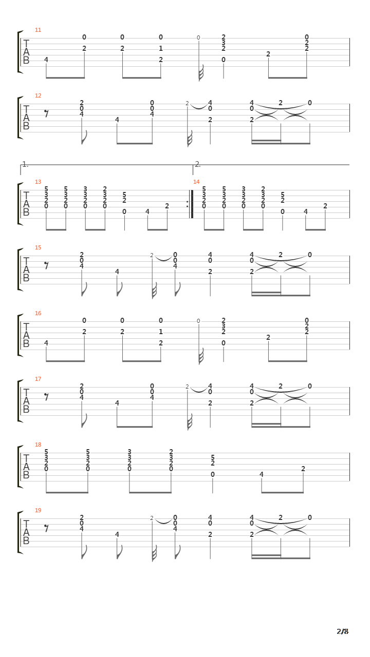 Simple Simon吉他谱