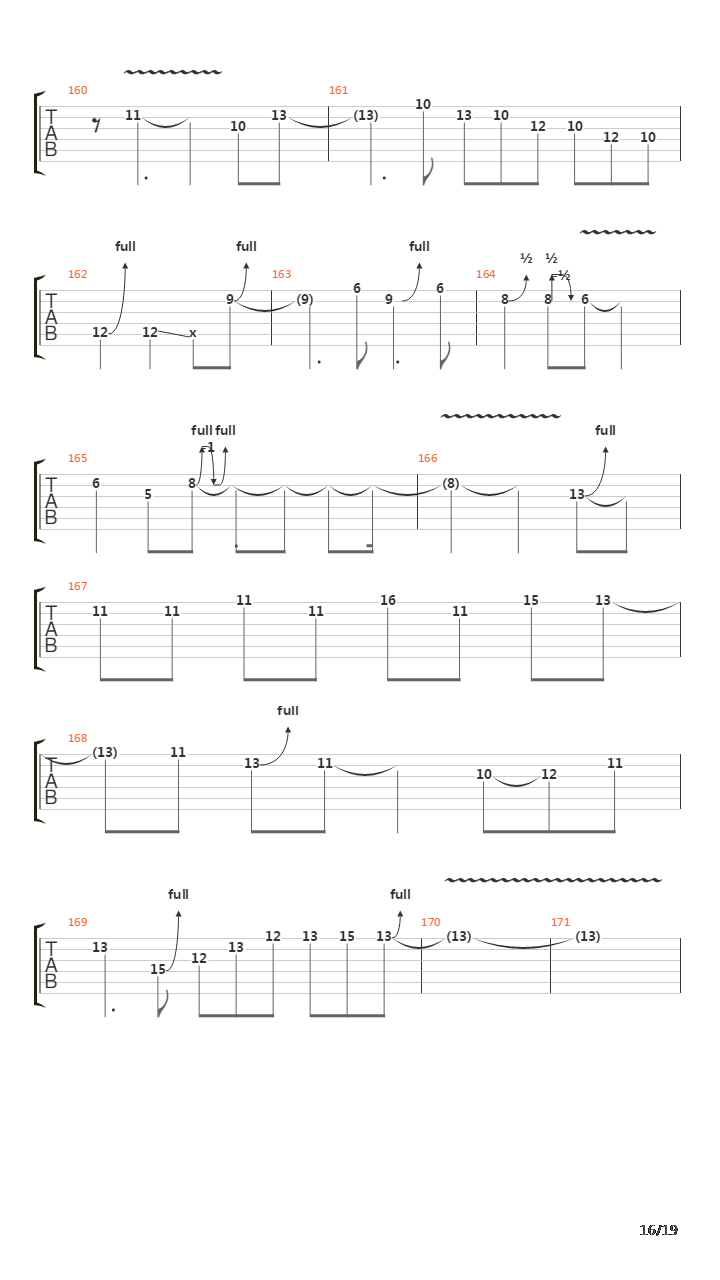 Tumeni Notes吉他谱