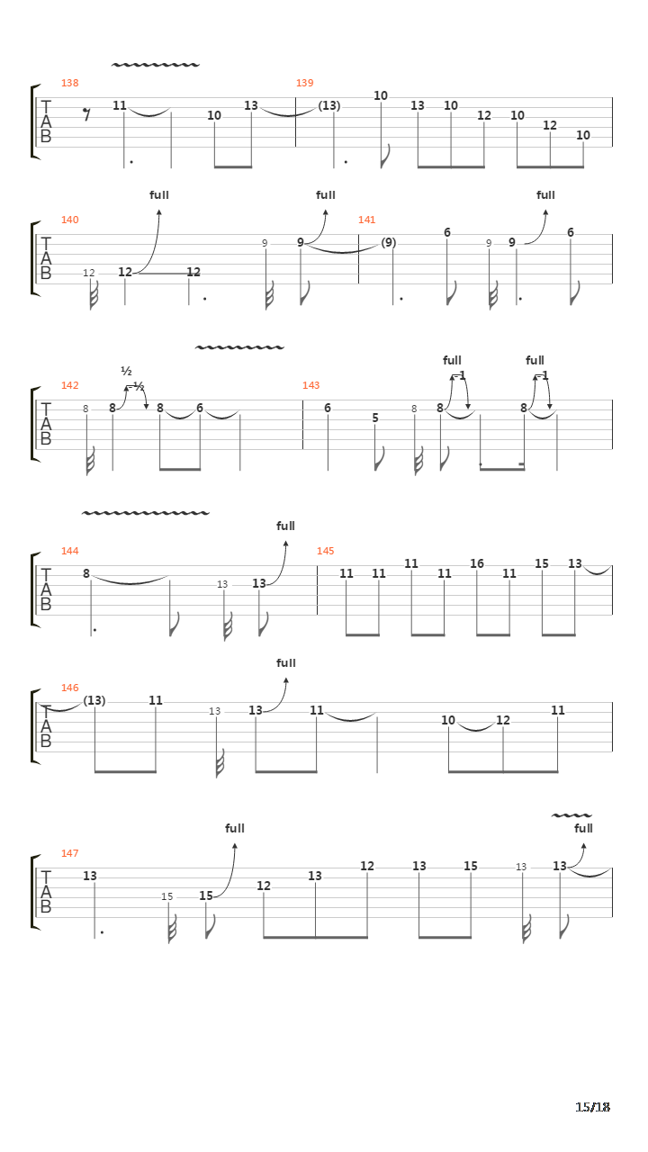 Tumeni Notes吉他谱