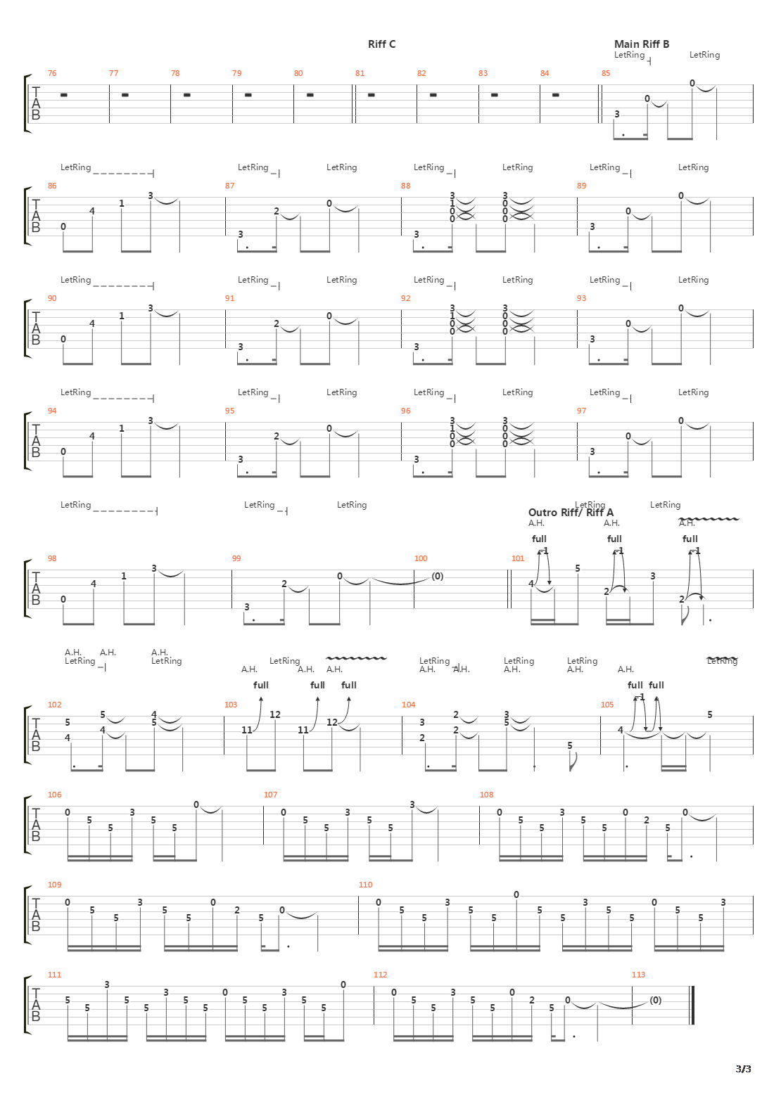 Vista Grande吉他谱