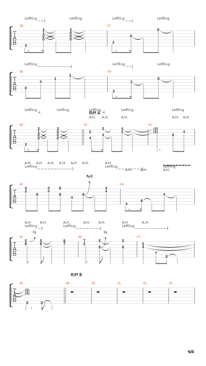 Vista Grande吉他谱