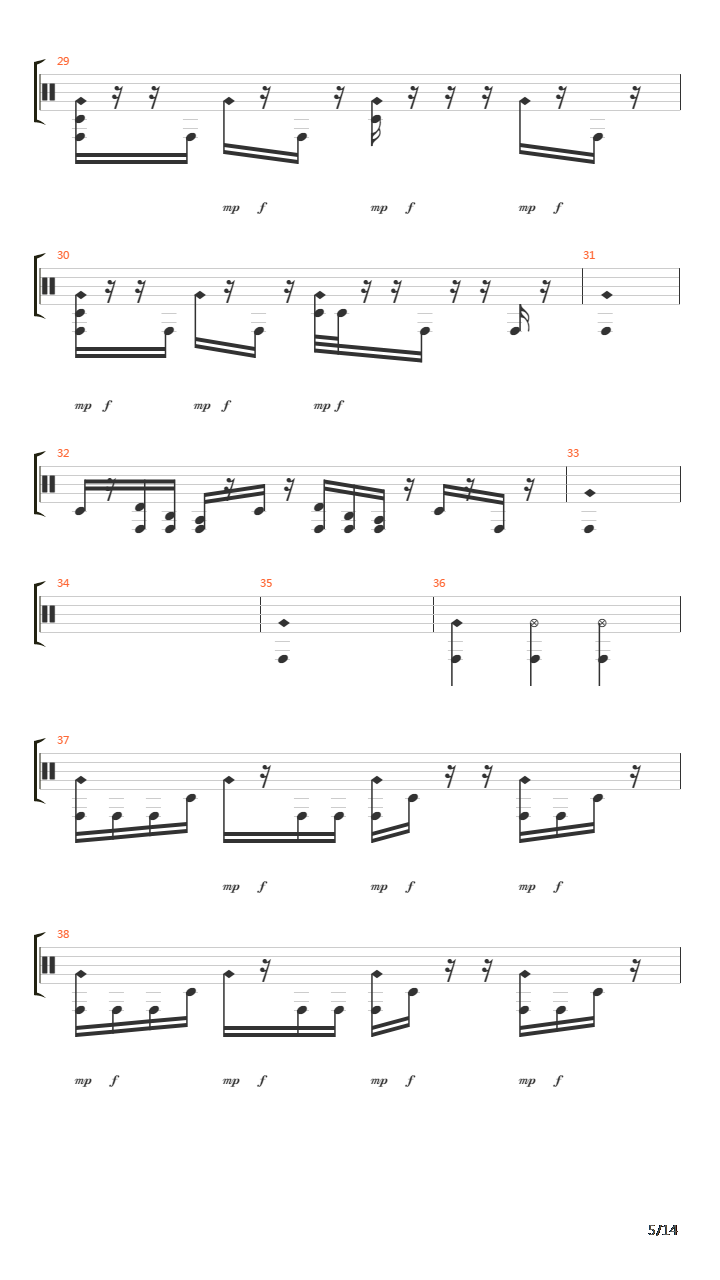 Arrows吉他谱