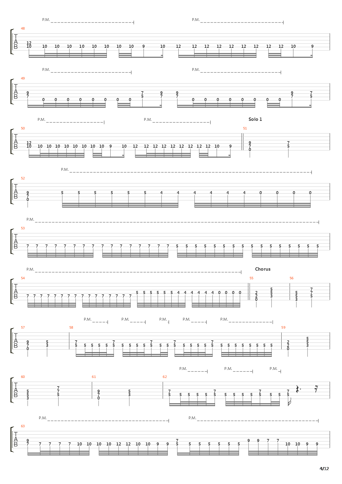 Chains Of Slavery吉他谱