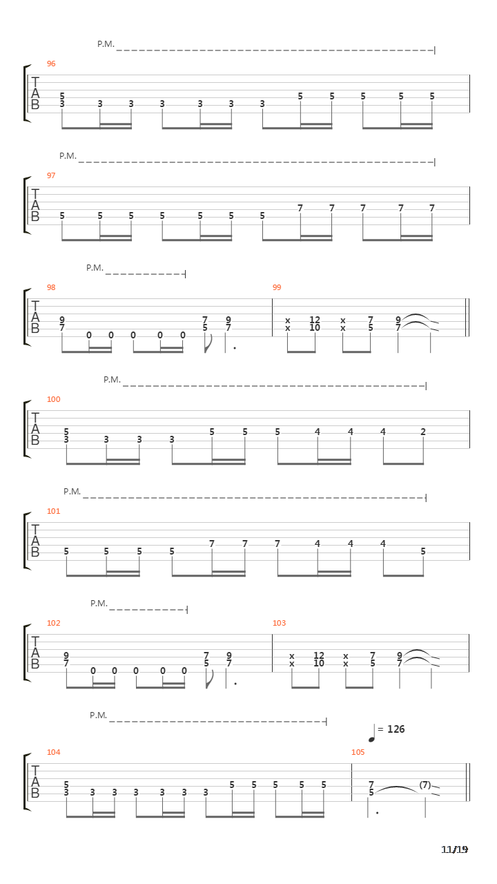 The Axewielder吉他谱