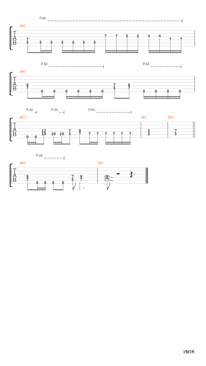The Axewielder吉他谱