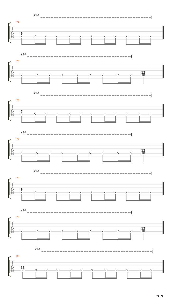 The Axewielder吉他谱