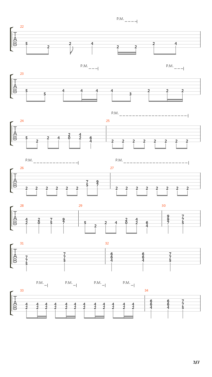 Russias On Fire吉他谱